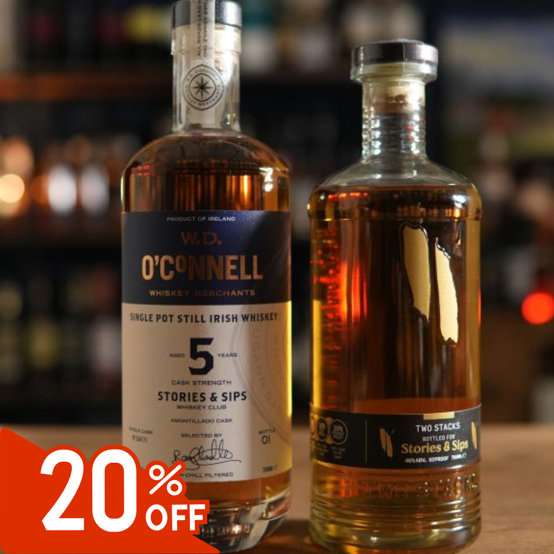 Two Stacks Bottle, Can & W.D. O'Connell Amontillado Bundle